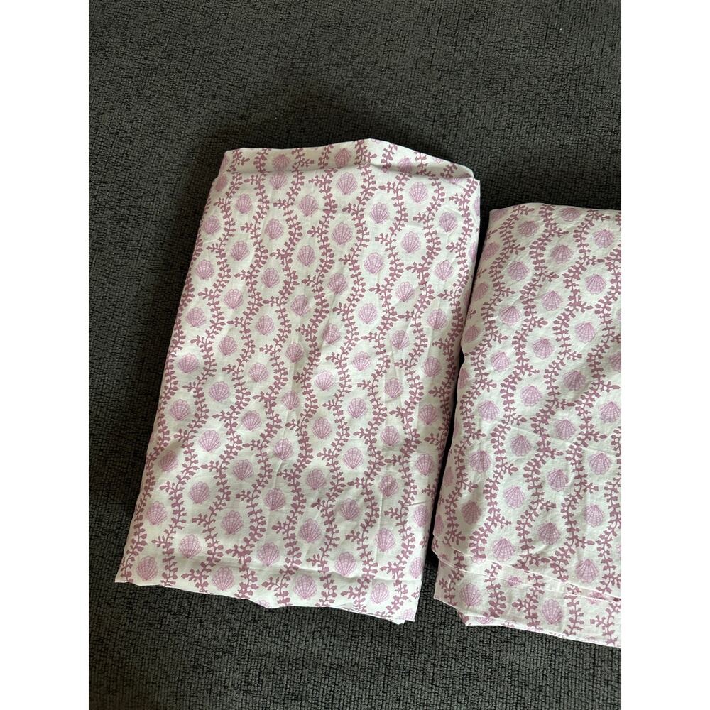 West Elm Kids Ocean Vibe Flats Sheets Set of 2 Twin - Picture 3 of 9